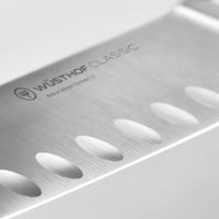 Wusthof Classic 7" Santoku Knife, Hollow Edge Himalayan Salt