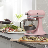 KitchenAid Artisan KSM150PSDR 5 QT Tilt Head Stand Mixer, Dried Rose