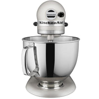 KitchenAid Artisan KSM150PSMH 5 QT Tilt Head Stand Mixer, Matte Milkshake
