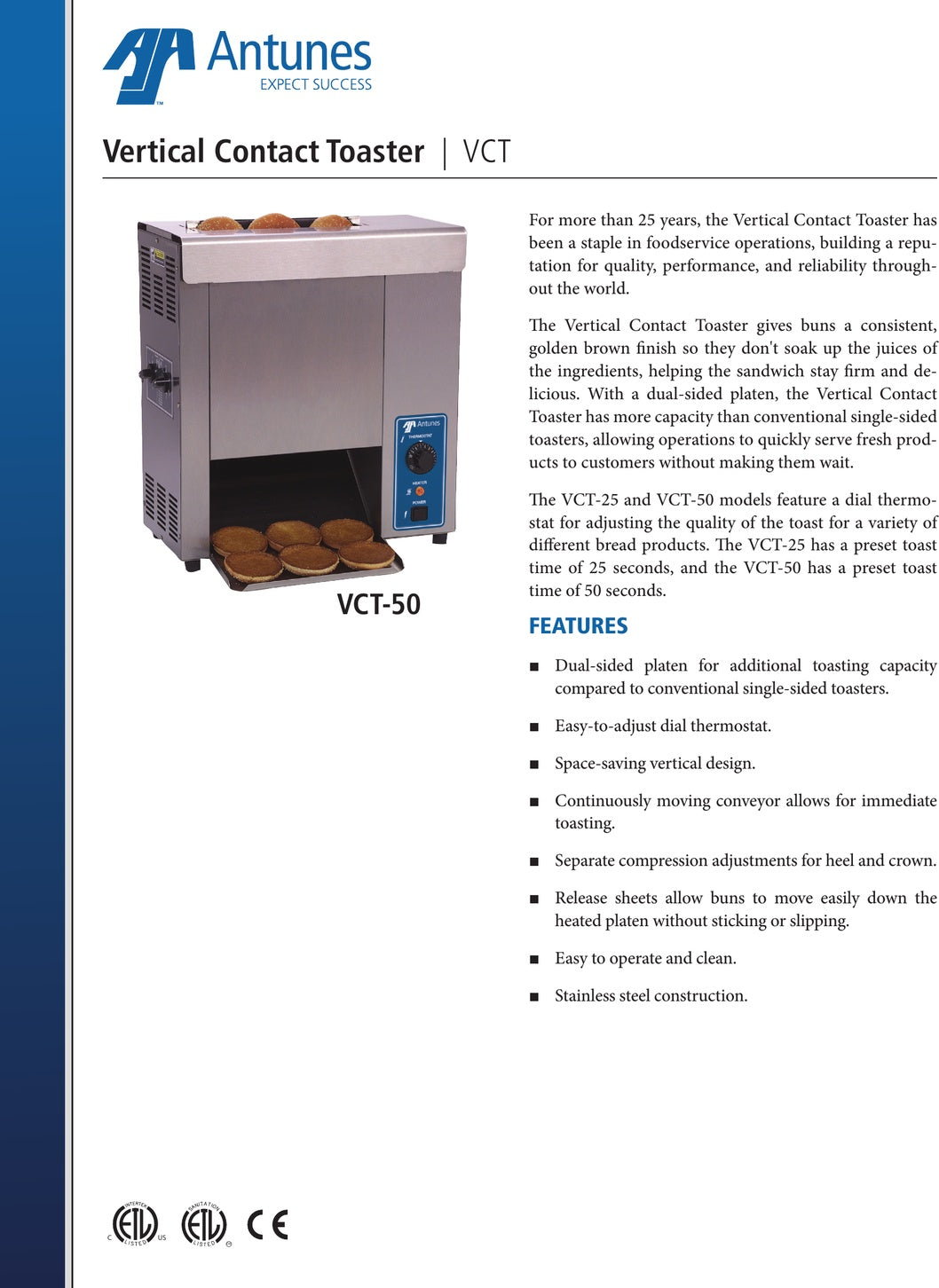 Spec Sheet