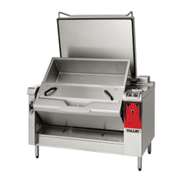 Vulcan PreciPan 28 Gallon Electric Automatic Tilting Braising Pan, 208V, 3 Phase