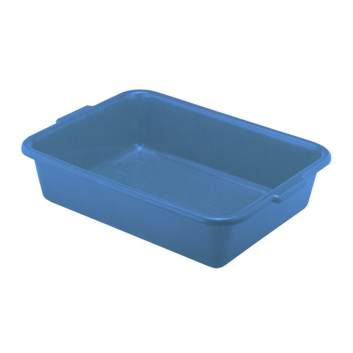 Vollrath Blue Bus Bin, 5" Deep