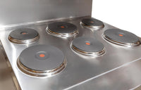 Nella 36" Electric Range with 6 Burners & Standard Oven 208V 3 Phase