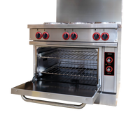 Nella 36" Electric Range with 6 Burners & Standard Oven 208V 3 Phase