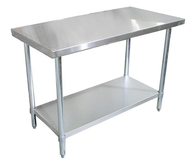Nella 18" x 60" Stainless Steel Worktable
