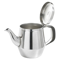 Winco 20 Oz Gooseneck Teapot, Stainless Steel