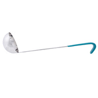Vollrath 6 Oz One Piece Ladle, Teal Handle