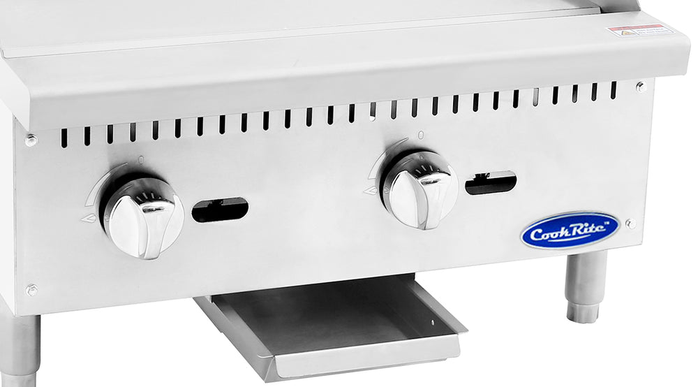 Atosa 36" Electric Manual Griddle 30,000 BTU, Propane