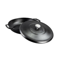 Lodge Blacklock 4 Qt Braiser with Lid, Cast Iron