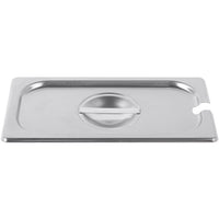 Vollrath Super Pan V 1/3 Size Slotted Steam Table Cover, Stainless Steel