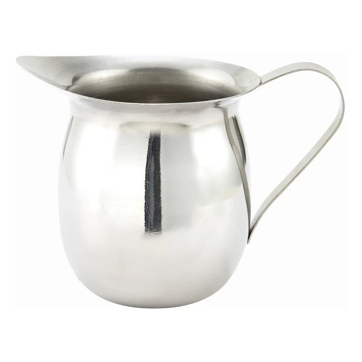 Winco 8 Oz Bell Creamer, Stainless Steel
