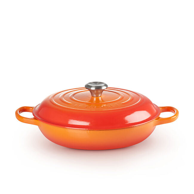 Le Creuset 4.7 Liter Braiser, Flame
