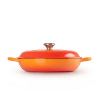 Le Creuset 4.7 Liter Braiser, Flame