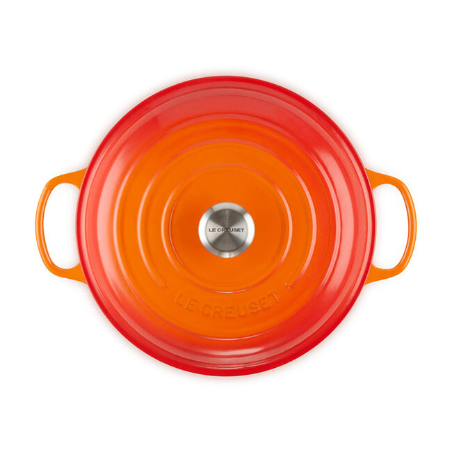 Le Creuset 4.7 Liter Braiser, Flame