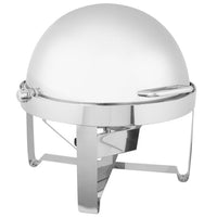 Vollrath Avenger 6 Qt Round Chafing Dish with Roll Top Lid