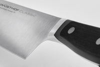 Wusthof Classic 7" Craftsman Cook's Knife, Hollow Edge Black Handle
