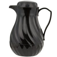Vollrath Tilt & Pour 64 Oz Insulated Beverage Server, Black