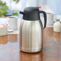 Winco 2 Litre Insulated Carafe, Double Wall Stainless Steel