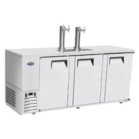 Atosa 89" Draft Beer System 2 Taps & 4 Keg Capacity, Stainless Steel