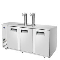 Atosa 89" Draft Beer System 2 Taps & 4 Keg Capacity, Stainless Steel