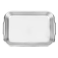 Vollrath 15" x 10" x 2" Baking & Roasting Pan with Handles, Stainless Steel
