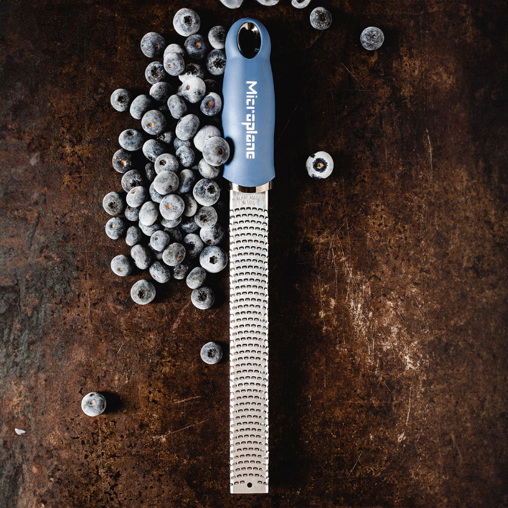 Microplane 12" Premium Classic Zester / Grater, Sky Blue