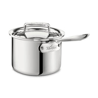 All-Clad d5 2 Qt Sauce Pan with Lid, Polished Stainless Steel