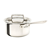 All-Clad d5 1.5 Qt Sauce Pan with Lid, Polished Stainless Steel