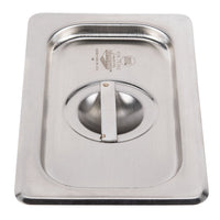 Vollrath Super Pan V 1/9 Size Steam Table Pan Cover, Stainless Steel