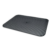 Vollrath 16" x 12.5" Rectangle Non Skid Mat, Black