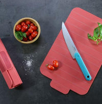 Port Style Roll Cutting Board, Red