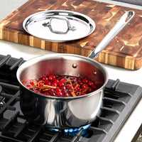 All-Clad d3 10 Piece Bonded Cookware Set, Stainless Steel