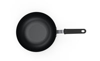 Vollrath 11" Carbon Steel Wok SteelCoat x3™ with Nonstick Coating & Silicone Handle