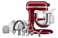 KitchenAid KSM70SNDXER 7 QT Bowl-Lift Stand Mixer, Empire Red