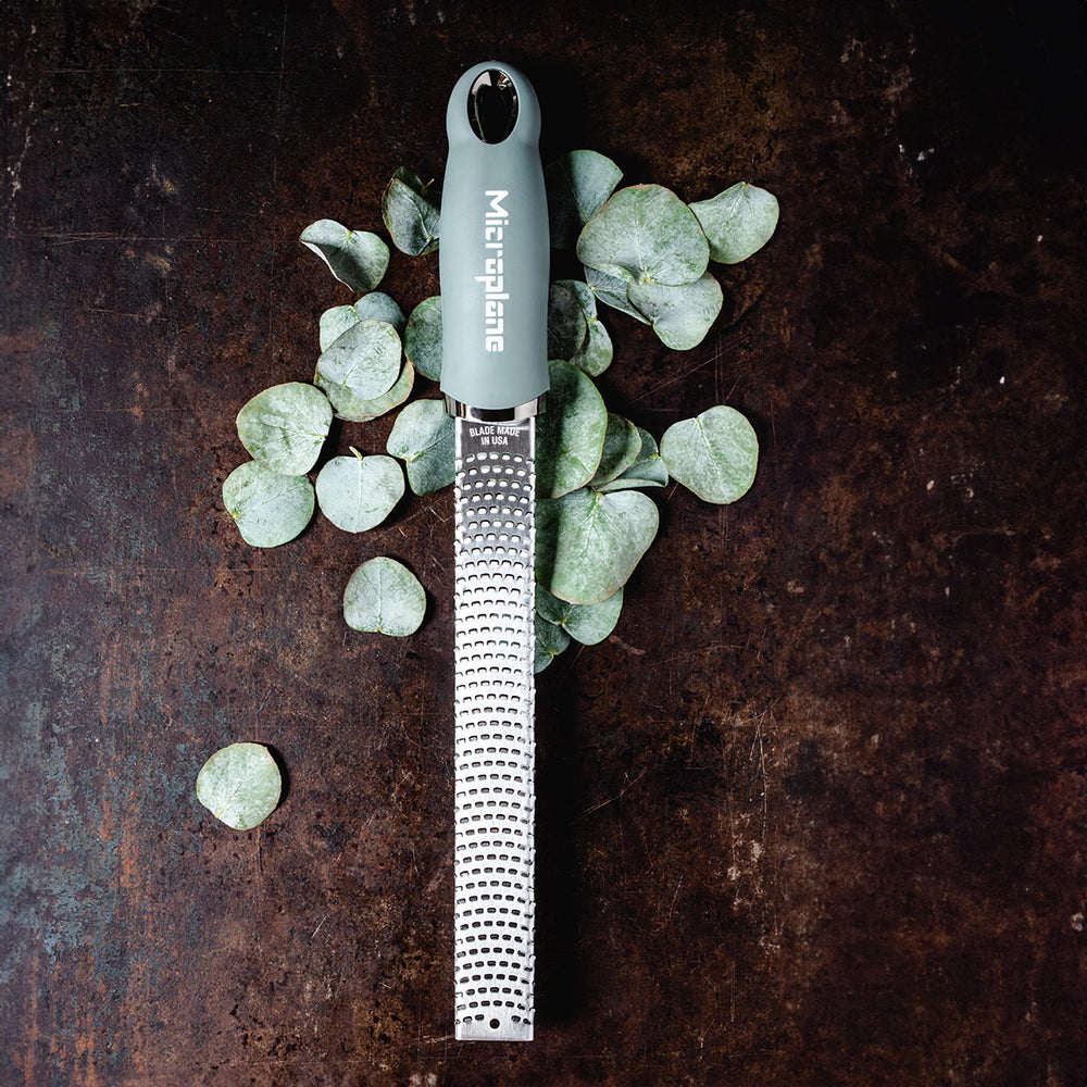 Microplane 12" Premium Classic Zester / Grater, Eucalyptus Green
