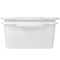 Vollrath Perforated Drain Box Kit with Bus Bin & Cover, White