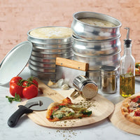 Winco 4" Pizza Cutter with Black Handle