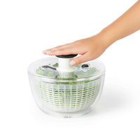 Oxo Good Grips 2 Qt Little Salad & Herb Spinner, Clear