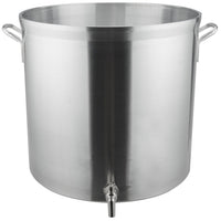 Vollrath 100 Qt Stock Pot Heavy Duty Aluminum with Faucet