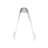 Vollrath 6.25" Ice Tongs, Hammered Finish