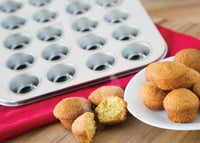 Fox Run 24 Cup Mini Muffin Pan, Stainless Steel