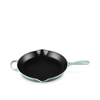 Le Creuset 10.2" Iron Handle Skillet, Sea Salt