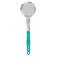 Vollrath 6 Oz Solid Spoodle, Teal Handle