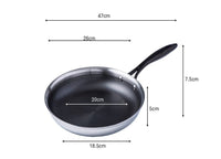 Meyer HybridClad 9.5" Fry Pan, Stainless Steel