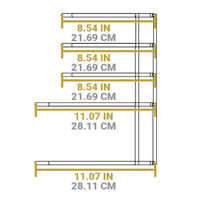 Lodge 5 Tier Cookware Organizer, Steel
