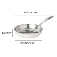 Meyer SuperSteel 9.5" Tri-Ply Fry Pan, Stainless Steel