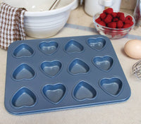 Fox Run 9.5" Mini Heart Muffin Pan