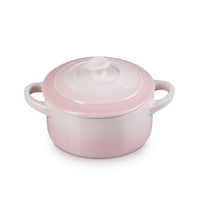 Le Creuset 0.25 Litre Mini Round Cocotte, Shell Pink