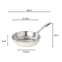Meyer SuperSteel 8" Tri-Ply Fry Pan, Stainless Steel