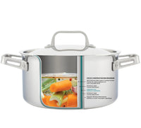 Meyer ProClad 10-Piece 5-Ply Cookware Set, Stainless Steel